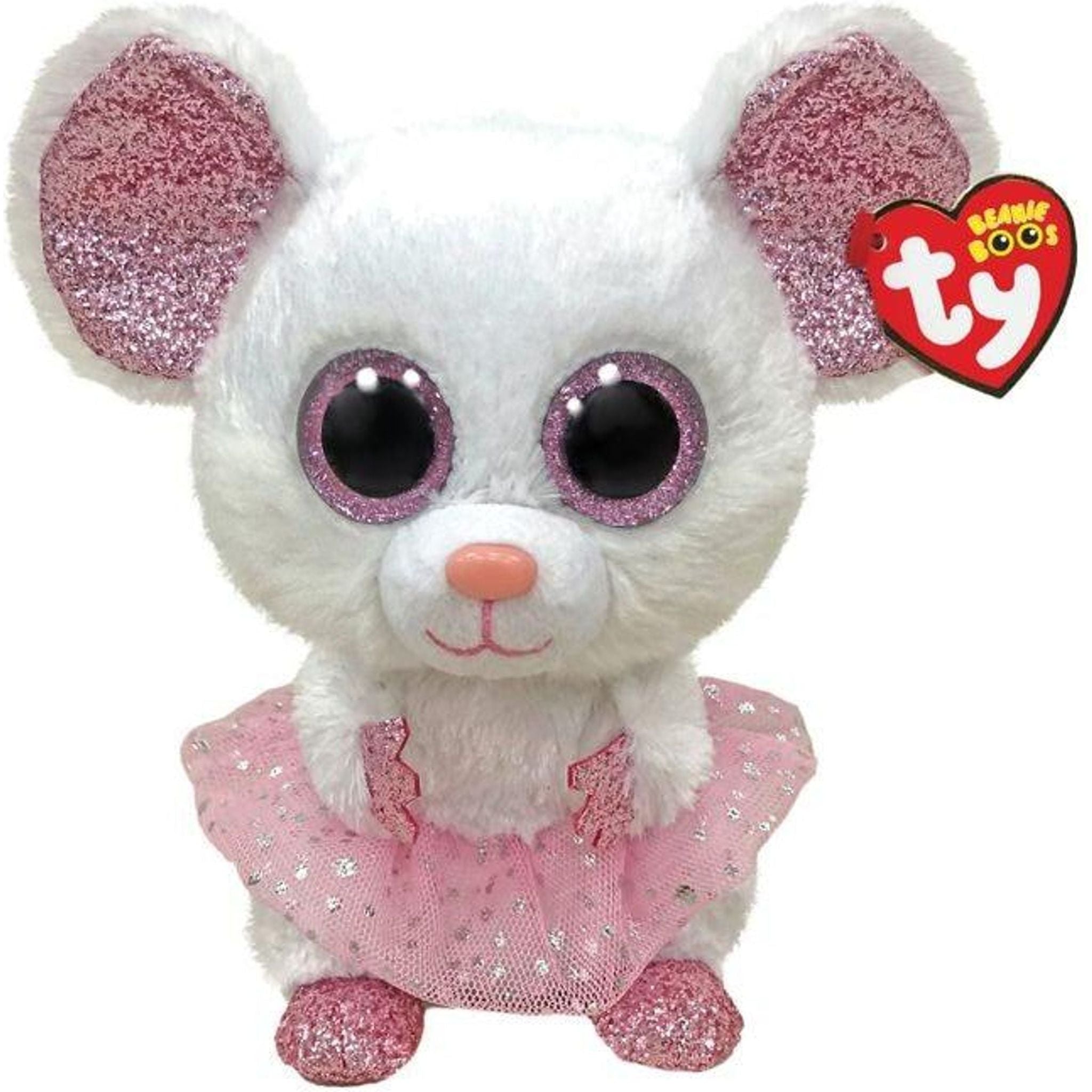 Nina the Mouse with Tutu (Regular Beanie Boo) - Toybox Tales