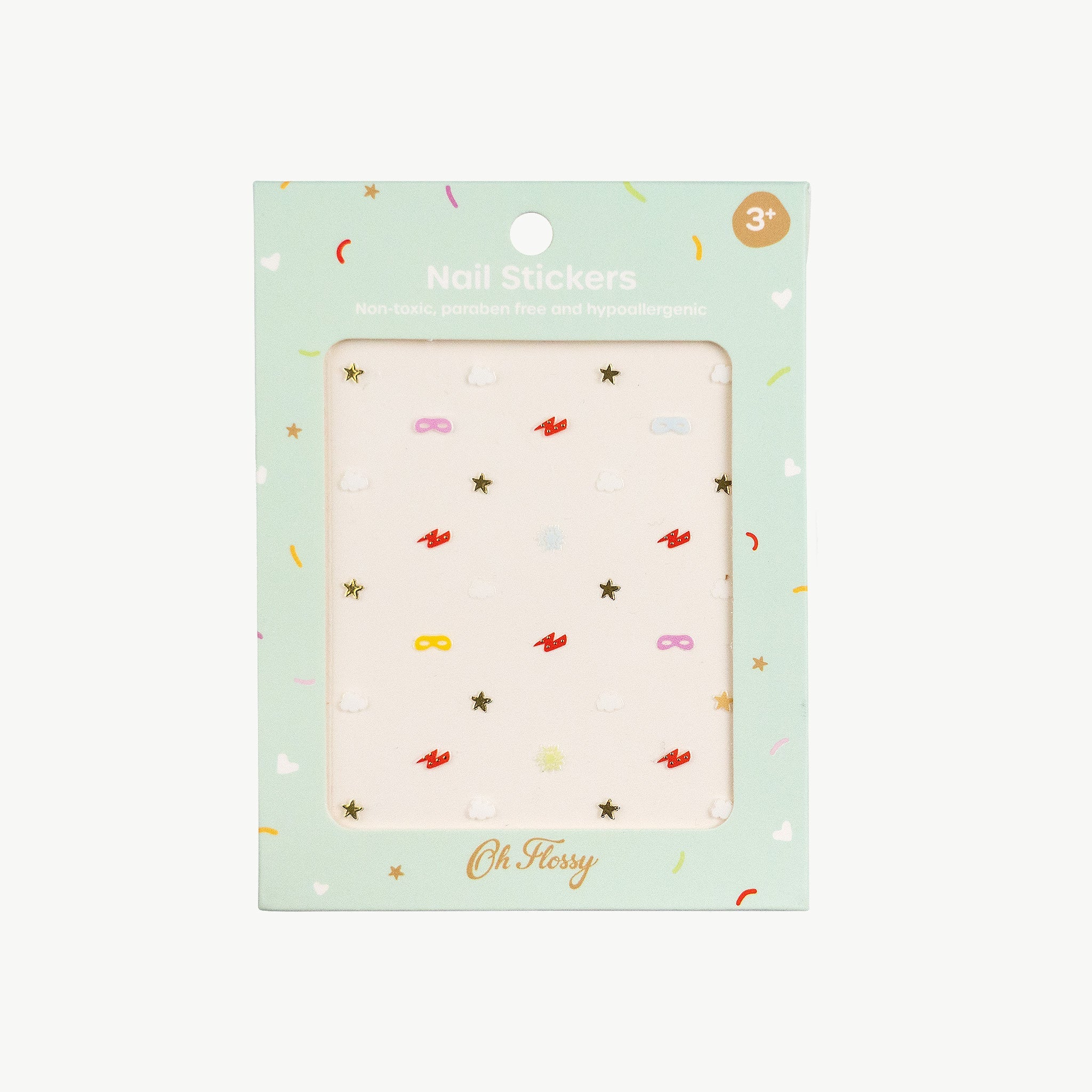 Oh Flossy Nail Stickers - Toybox Tales