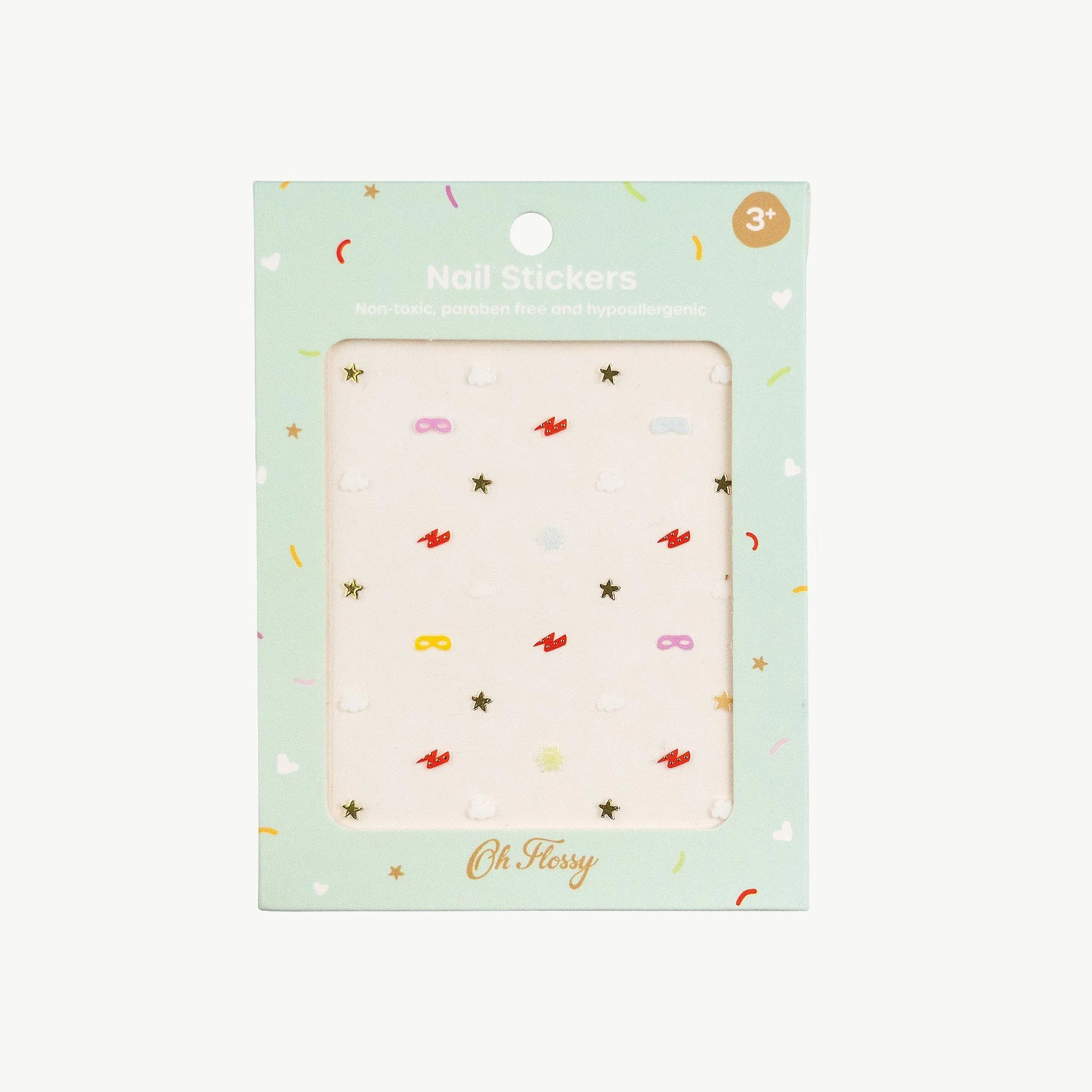 Oh Flossy Nail Stickers - Toybox Tales