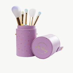 Oh Flossy 5-Piece Rainbow Makeup Brush Set - Toybox Tales