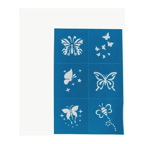 Oh Flossy Reusable Adhesive Face Paint & Makeup Stencils - Toybox Tales