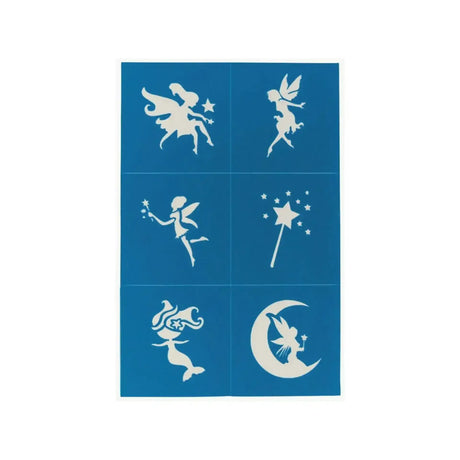 Oh Flossy Reusable Adhesive Face Paint & Makeup Stencils - Toybox Tales
