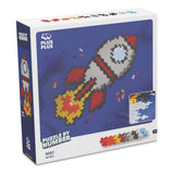 Plus-Plus Puzzle by Number - Rocket 500 Pieces - Toybox Tales