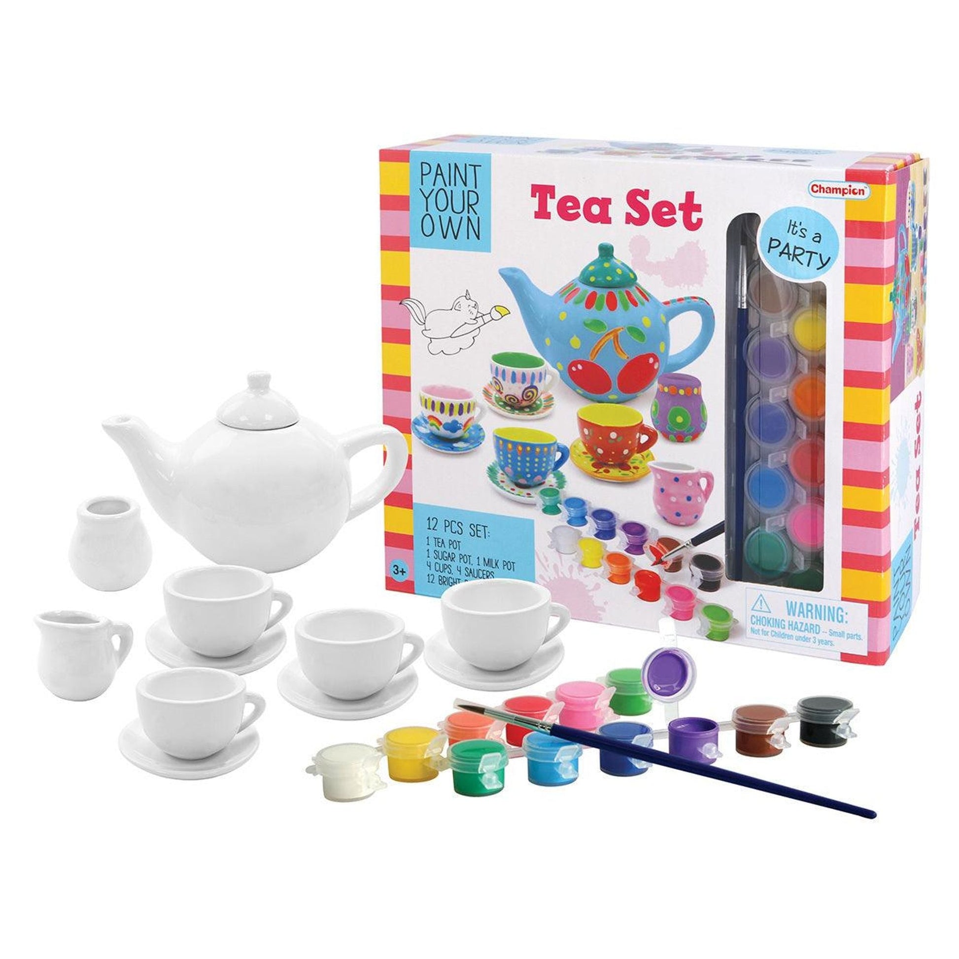 Paint Your Own Tea Set - Toybox Tales