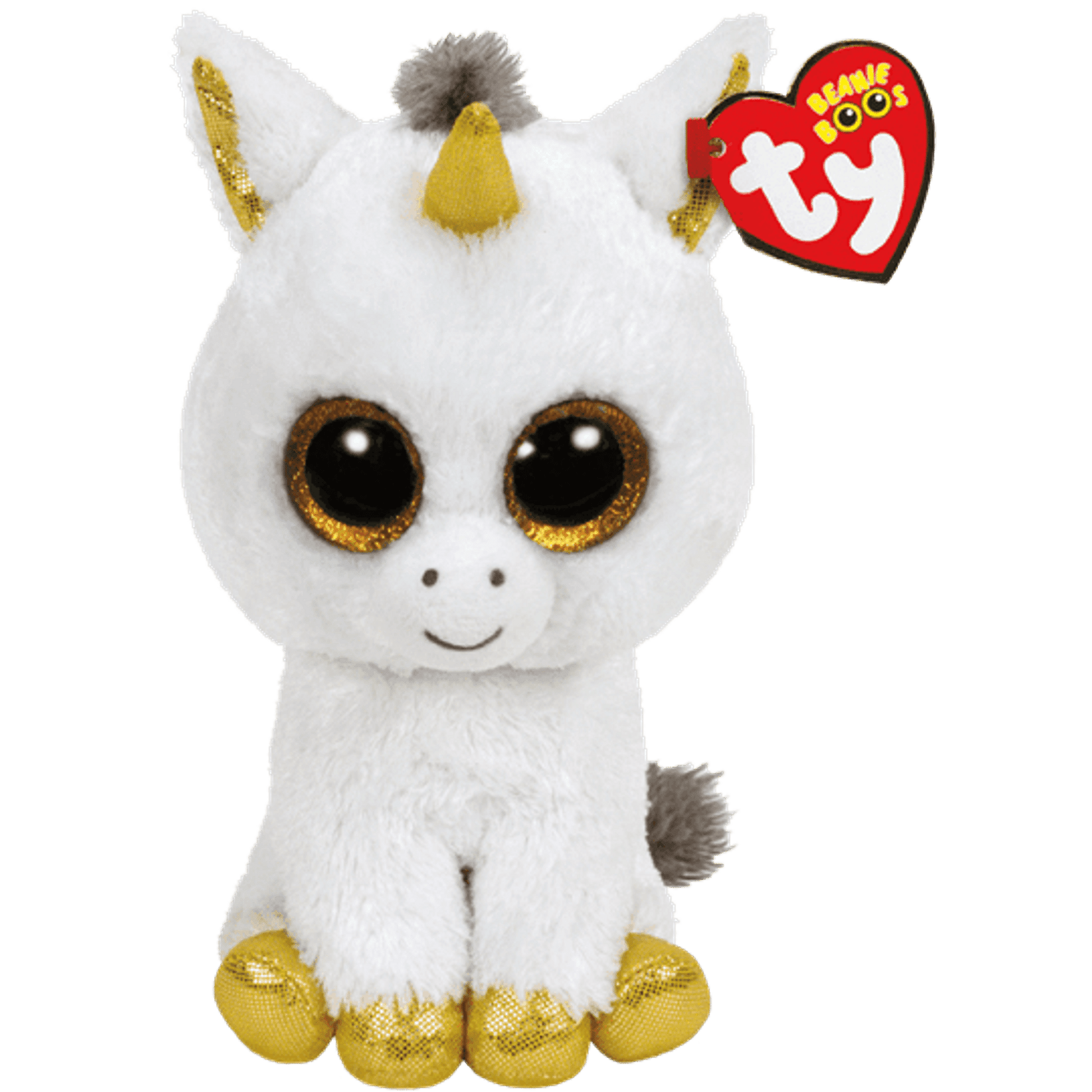 Pegasus the Unicorn (Regular Beanie Boo) - Toybox Tales