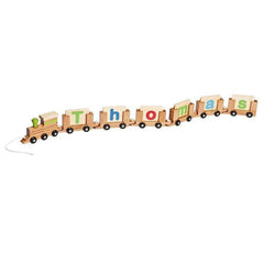 Personalised Name Train Engine (Green) - Toybox Tales