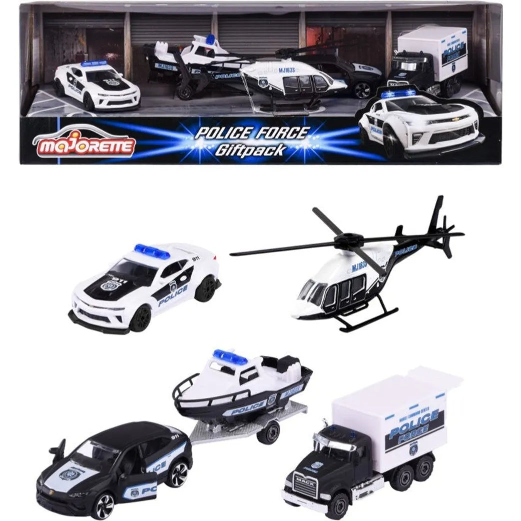 Police Force 4 Piece Gift Set - Toybox Tales