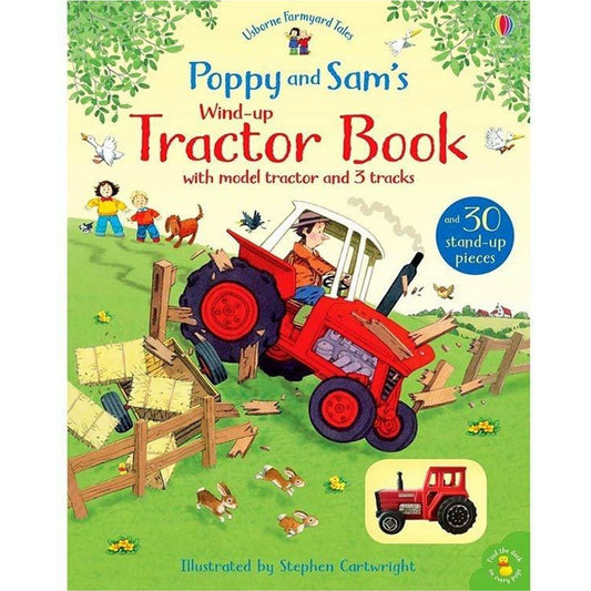 Poppy and Sam's Wind-Up Tractor Book - Toybox Tales
