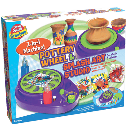 Pottery & Splash Art Studio 2In1 - Craft Ceramic Kit - Toybox Tales