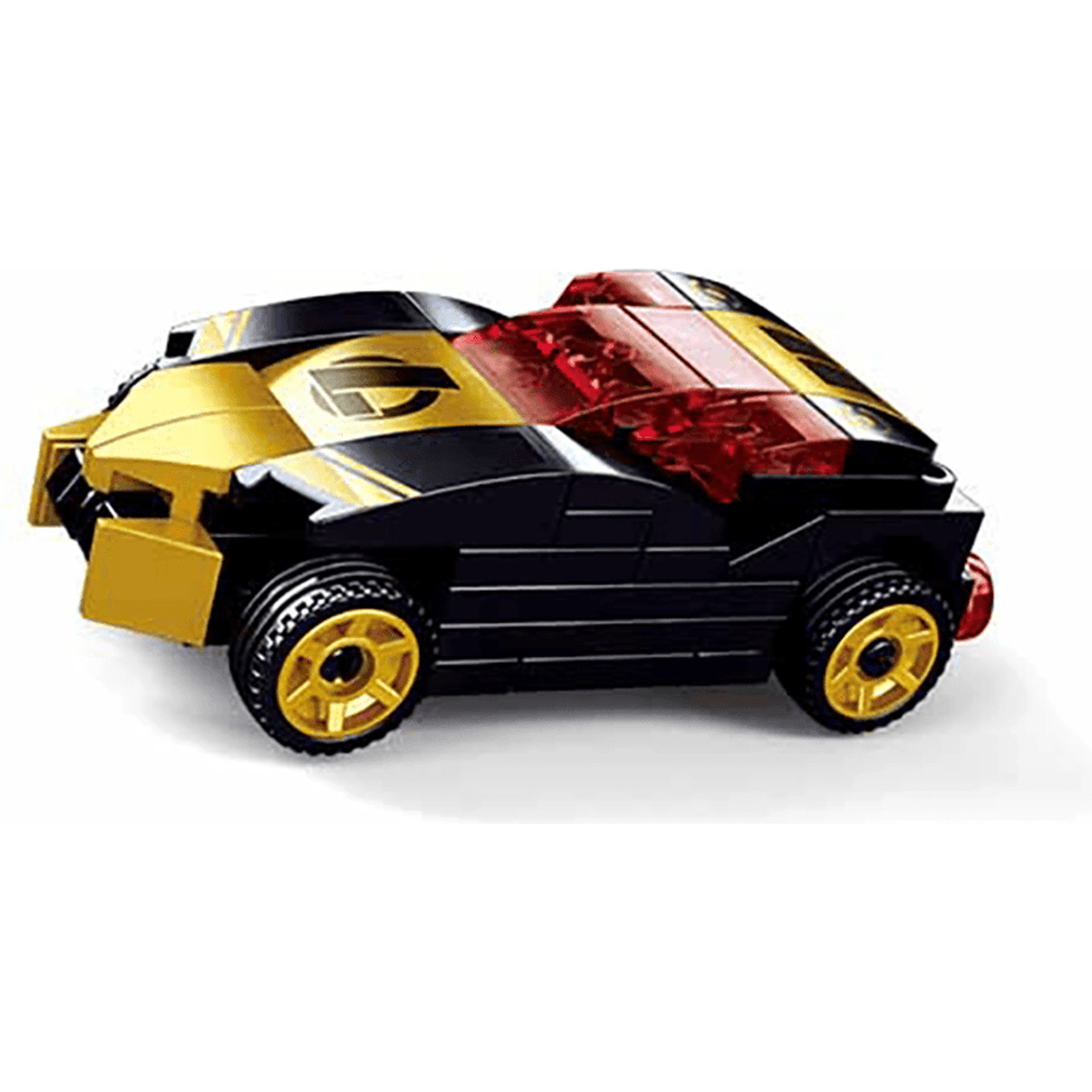 Power Bricks Pull Back Car - Gold Black Winner - Toybox Tales