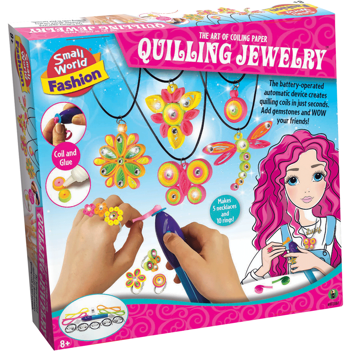 Quilling Jewellry: The Art of Coiling Paper - Toybox Tales