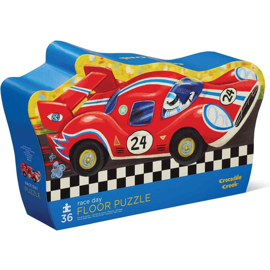 Race Day Classic Floor Puzzle 36 Piece - Toybox Tales