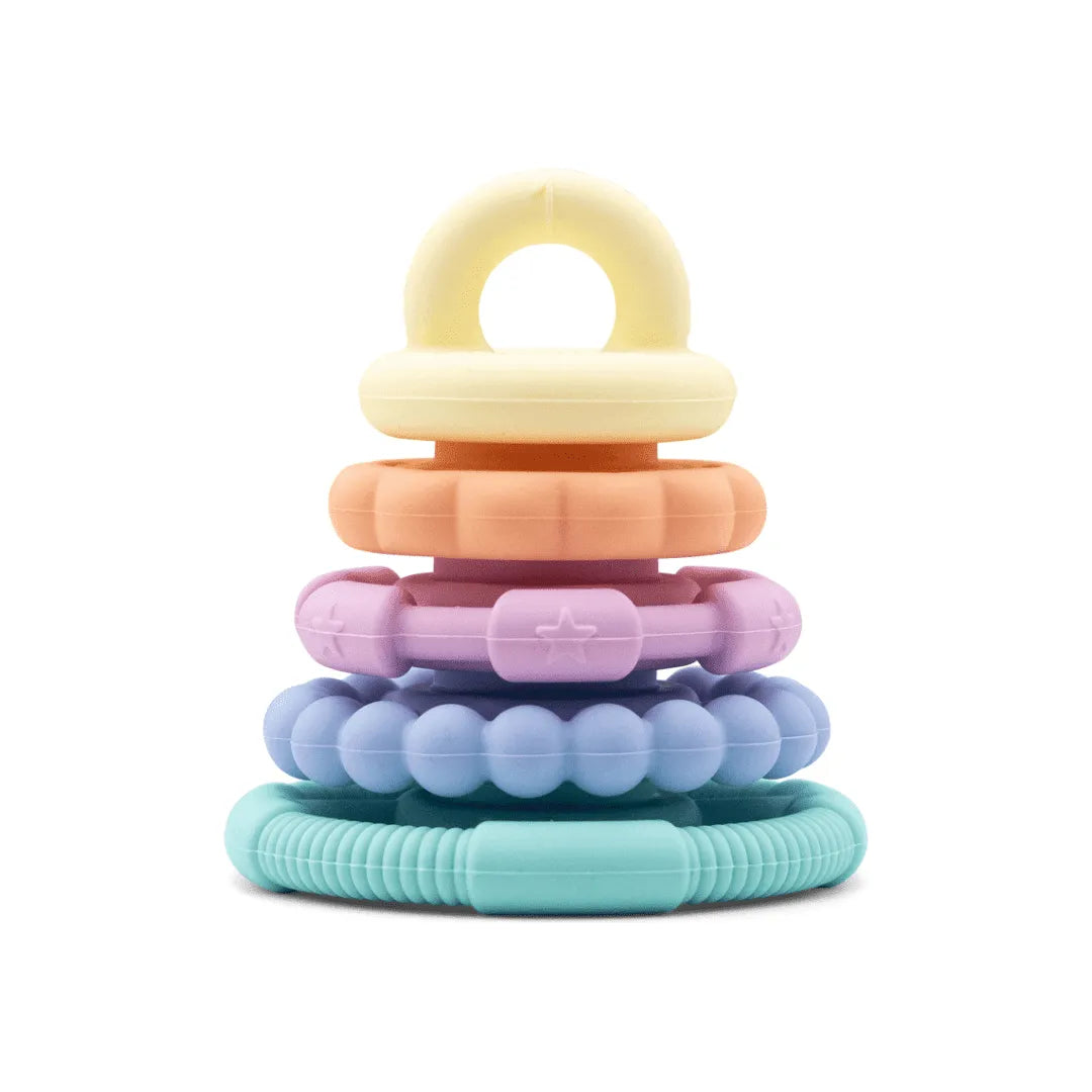 Rainbow Stacker and Teether Toy - Toybox Tales