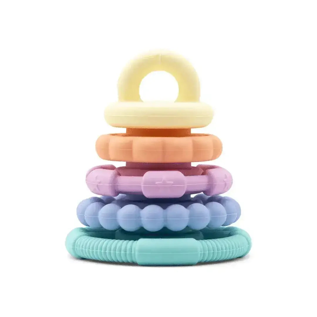 Rainbow Stacker and Teether Toy - Toybox Tales
