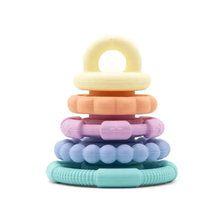 Rainbow Stacker and Teether Toy - Toybox Tales