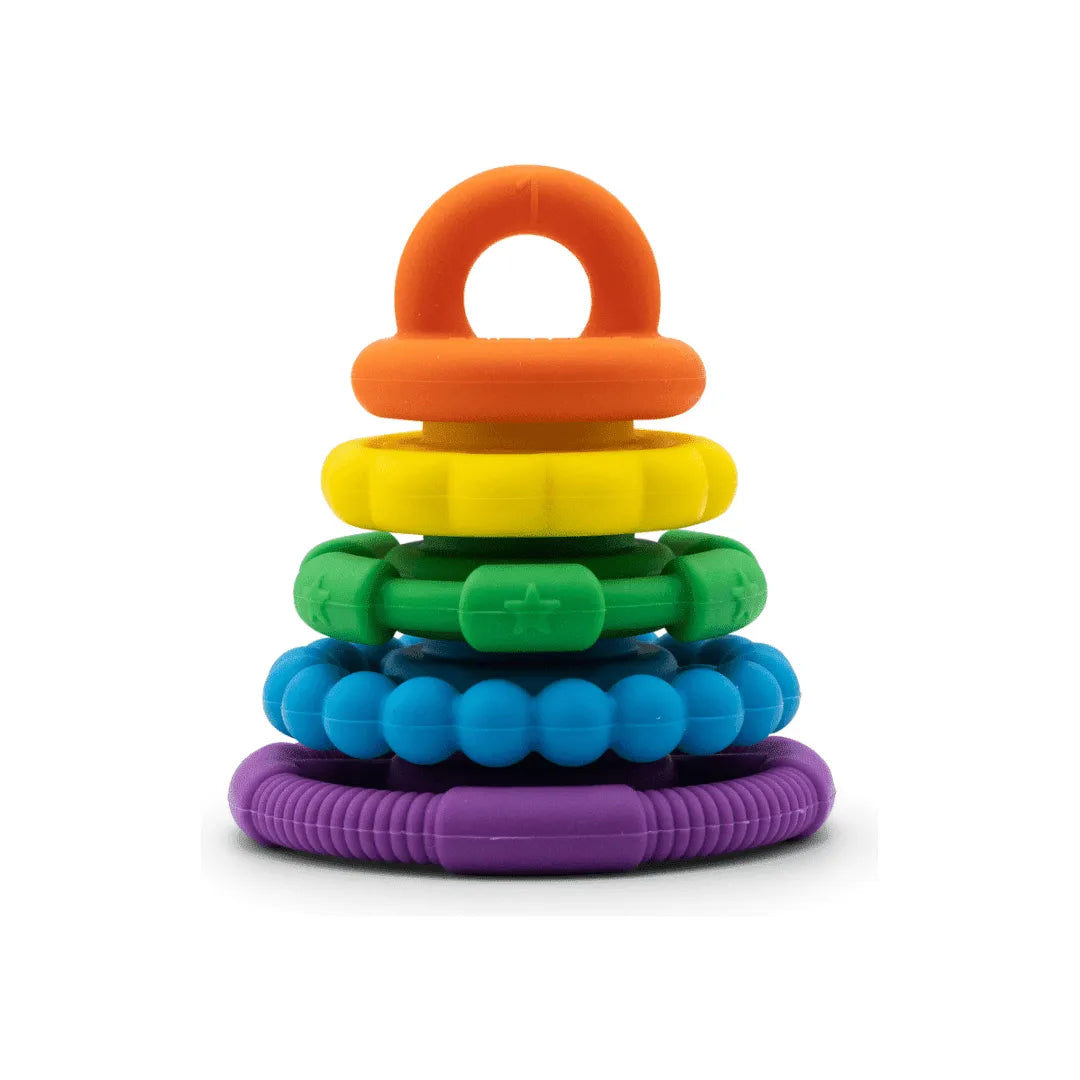 Rainbow Stacker and Teether Toy - Toybox Tales