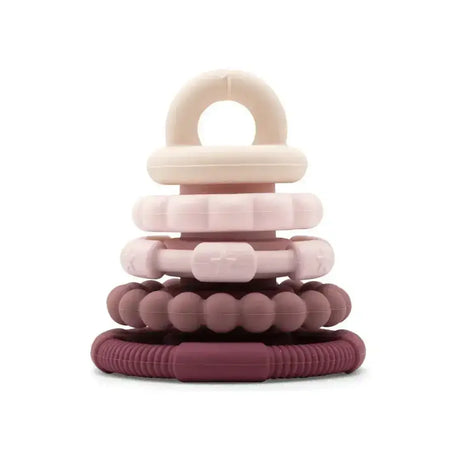 Rainbow Stacker and Teether Toy - Toybox Tales