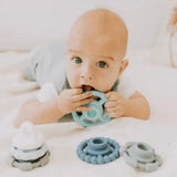 Rainbow Stacker and Teether Toy - Toybox Tales