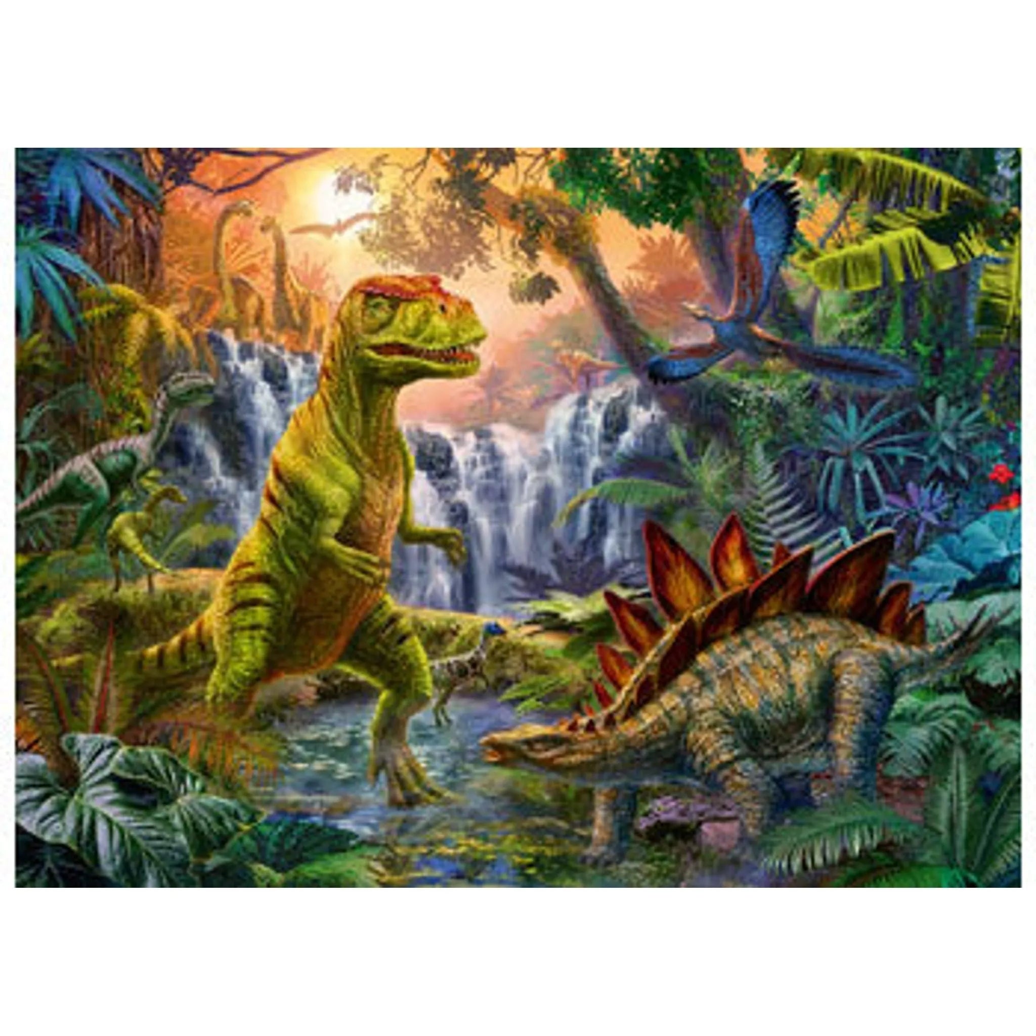 Ravensburger - Dinosaur Oasis 100 Piece Puzzle - Toybox Tales