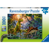 Ravensburger - Dinosaur Oasis 100 Piece Puzzle - Toybox Tales