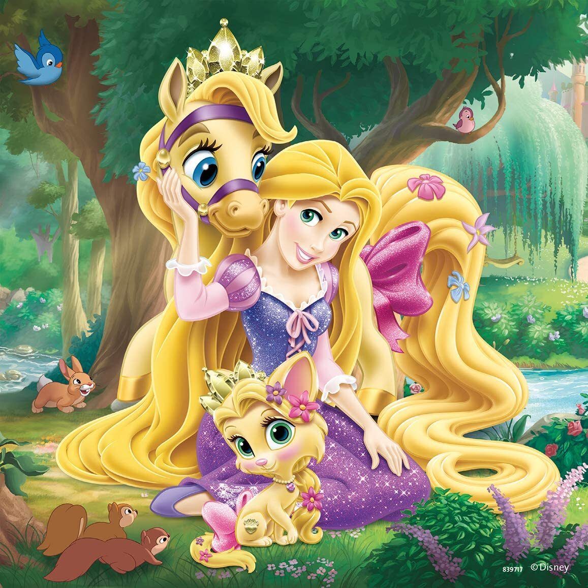 Ravensburger - Disney Belle Cinderella Rapunzel 3x49pc - Toybox Tales