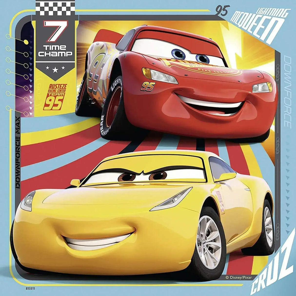Ravensburger - Disney Cars 3 Collection 3x49 Piece Puzzle - Toybox Tales
