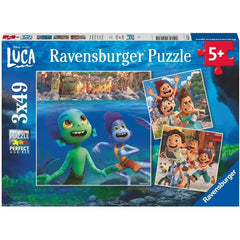 Ravensburger - Disney Pixar Luca 3x49pc - Toybox Tales