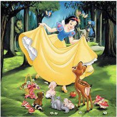 Ravensburger - Disney Snow White Cinderella Ariel 3x49pc - Toybox Tales