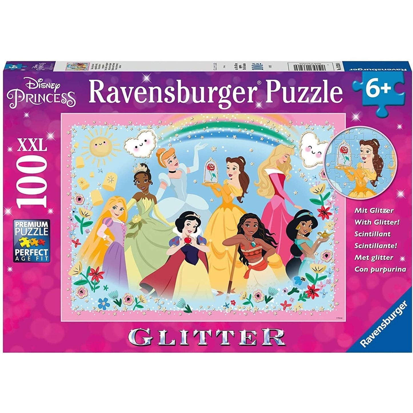 Ravensburger - Disney Strong, Beautiful and Brave Puzzle 100 Pieces - Toybox Tales