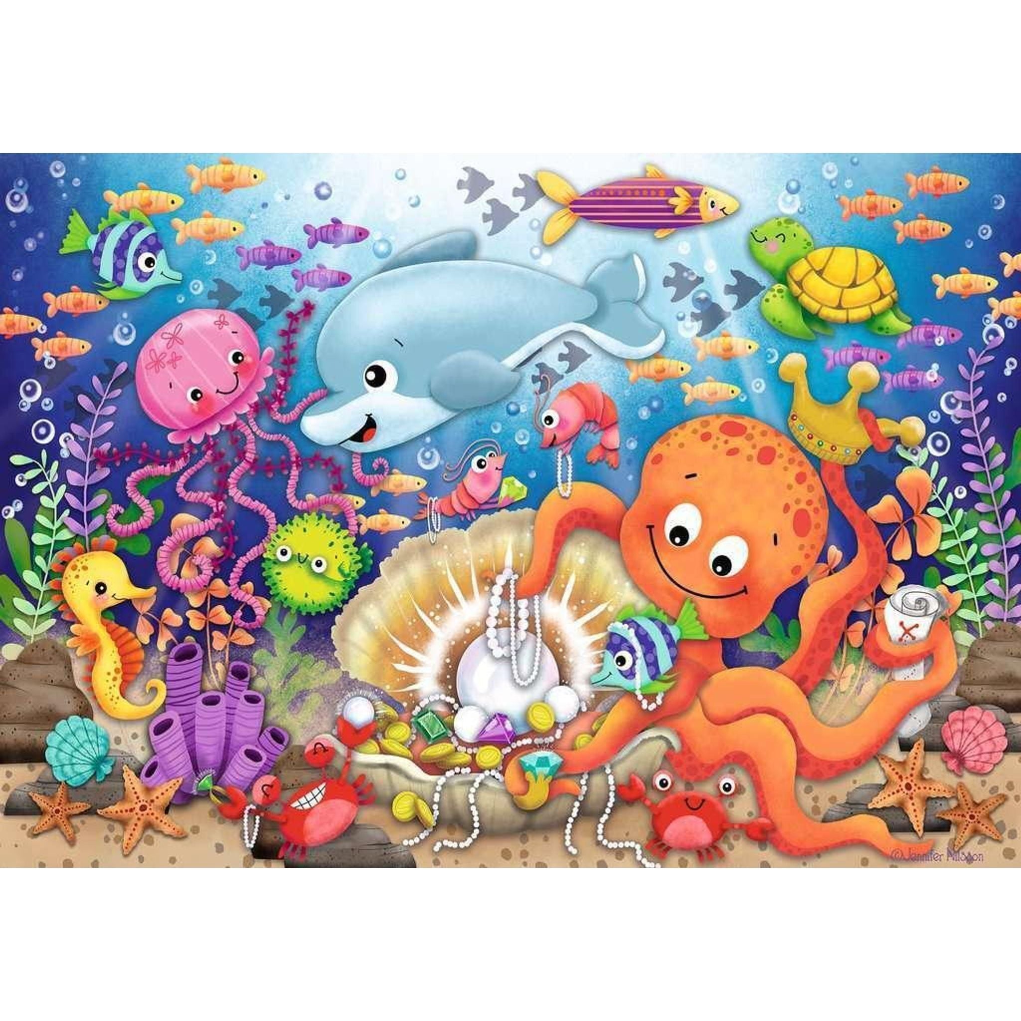 Ravensburger - Fishies Fortune 24 Piece Puzzle - Toybox Tales
