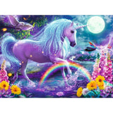 Ravensburger - Glitter Unicorn Puzzle 100 Pieces - Toybox Tales