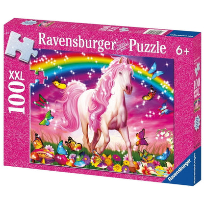 Ravensburger - Horse Dream Glitter Puzzle 100 Pieces - Toybox Tales