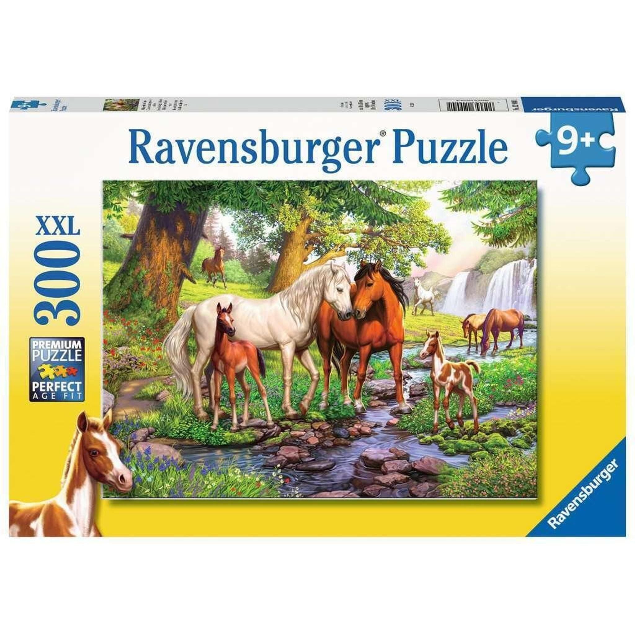 Ravensburger - Horses by the stream 300 Piece Puzzle - Toybox Tales