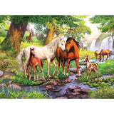 Ravensburger - Horses by the stream 300 Piece Puzzle - Toybox Tales