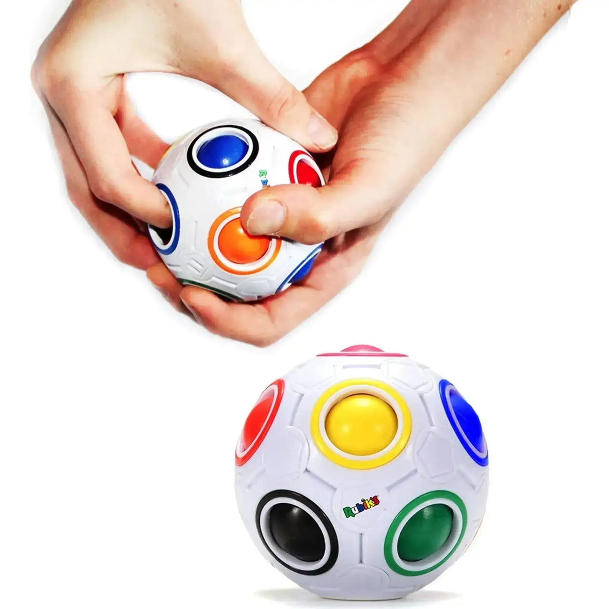Rubik's Gift Set (Includes Rainbow Ball, Squishy Cube and Magic Star) - Toybox Tales