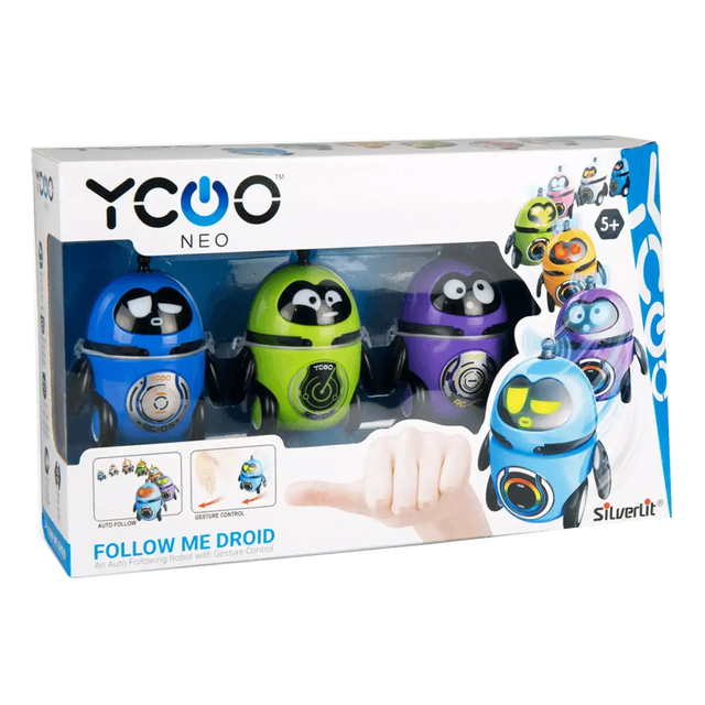 SILVERLIT Follow Me Droid Triple Pack - Toybox Tales