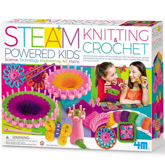 STEAM Powered Kids - Knitting and Crochet - Toybox Tales
