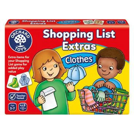 Shopping List Game Booster Pack - Clothes - Toybox Tales