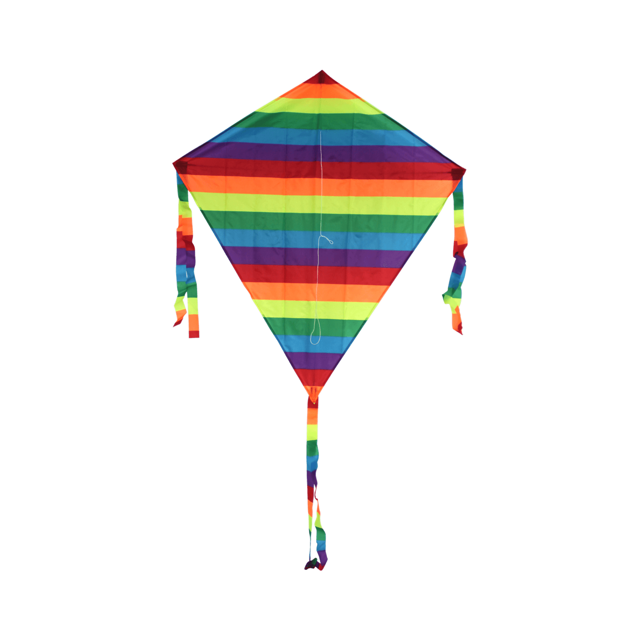 Single Line Kite: Diamond Rainbow - Toybox Tales