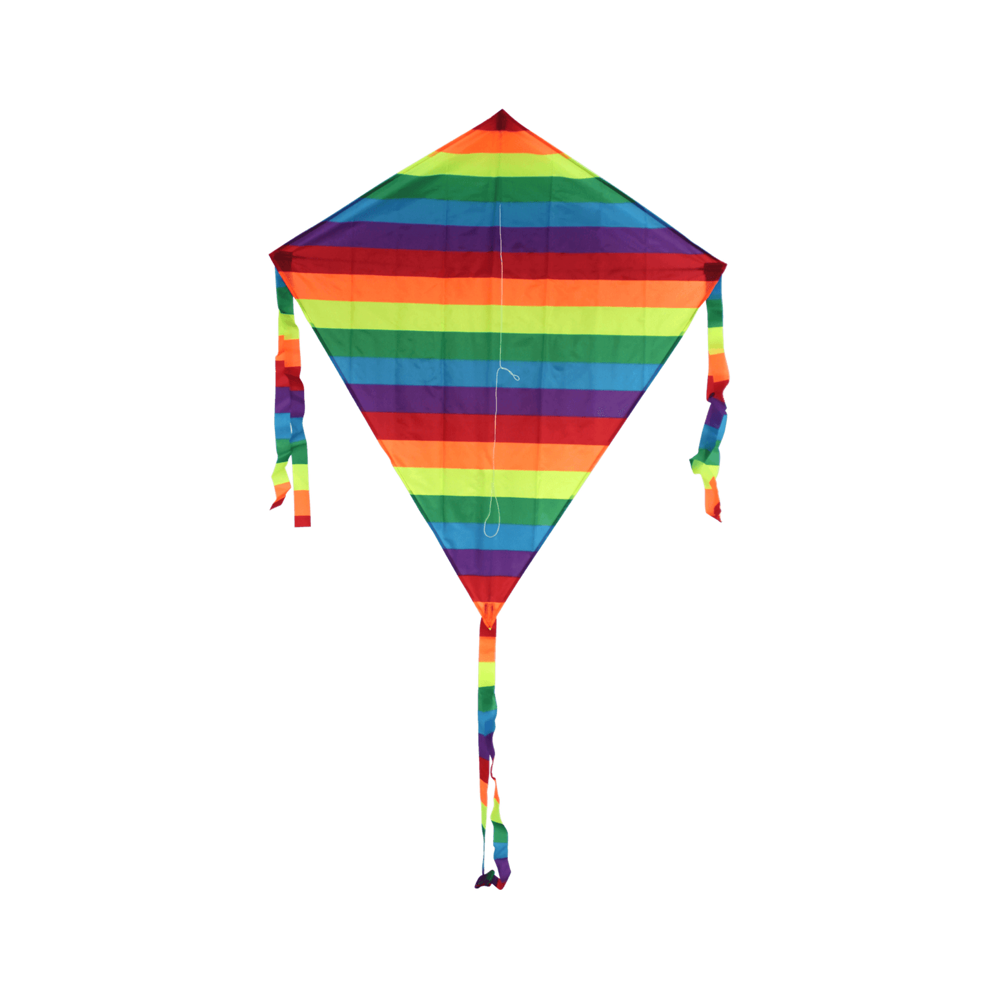 Single Line Kite: Diamond Rainbow - Toybox Tales