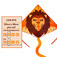 Single Line Kite: Lion - Toybox Tales