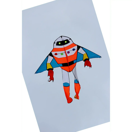 Single Line Kite: Robot - Toybox Tales