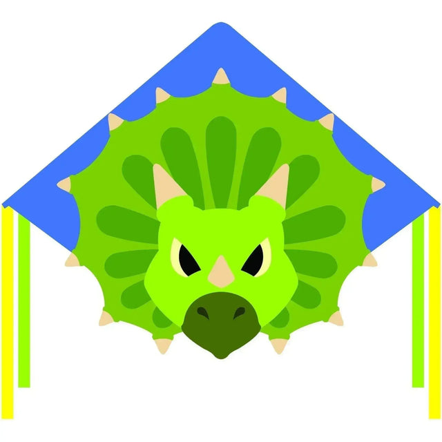 Single Line Kite: Triceratops Dinosaur - Toybox Tales