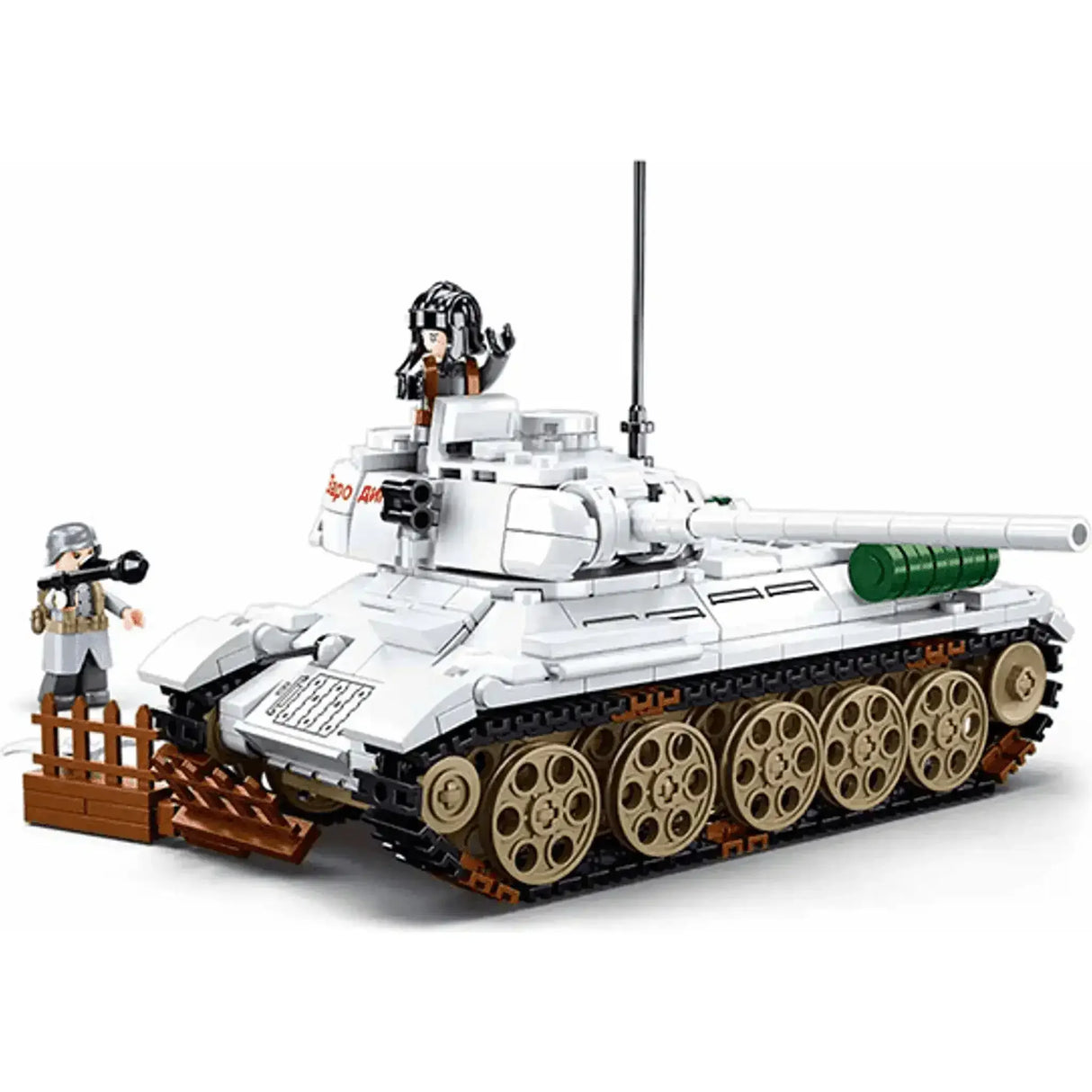 Sluban Army Battle Of Budapest - T-34/35 Medium Heavy Tank 518pcs - Toybox Tales