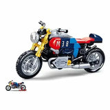 Sluban Cafe Racer Motorcycle 197 PCS - Toybox Tales