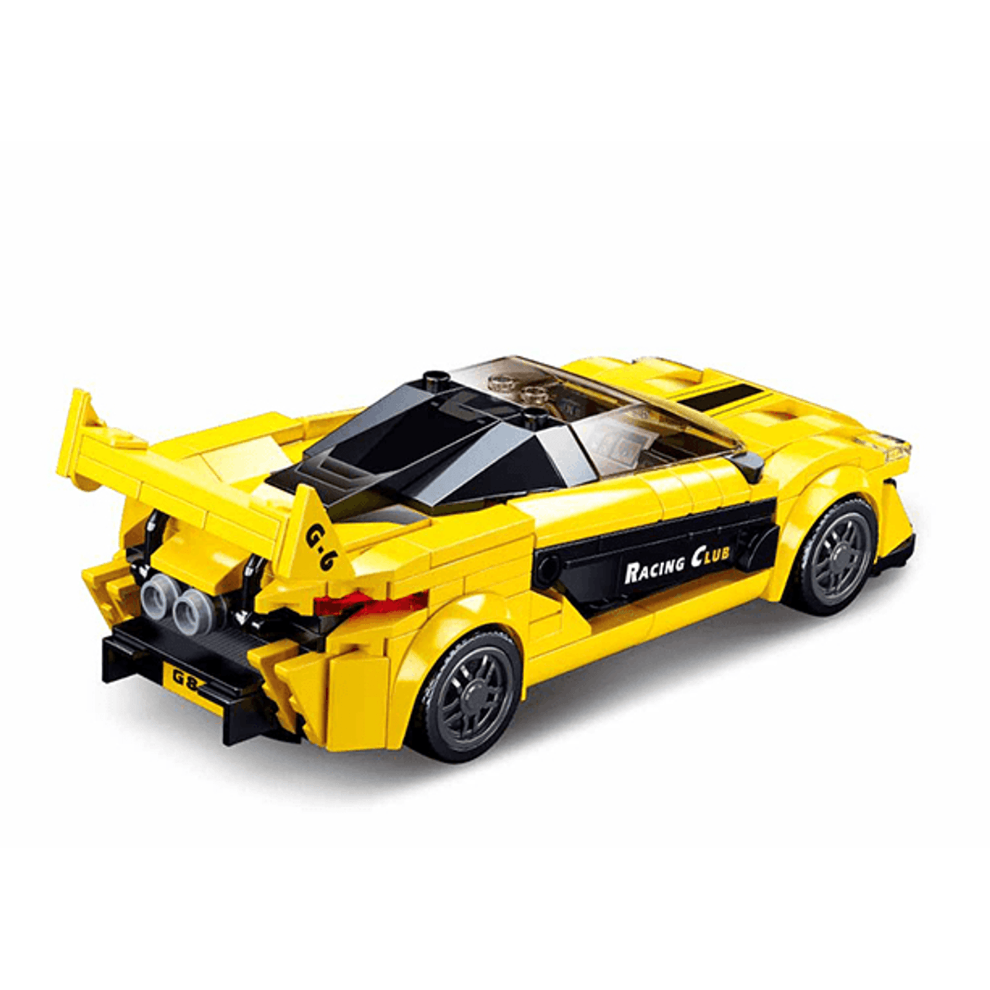 Sluban English Super Car (Yellow) 283Pcs - Toybox Tales