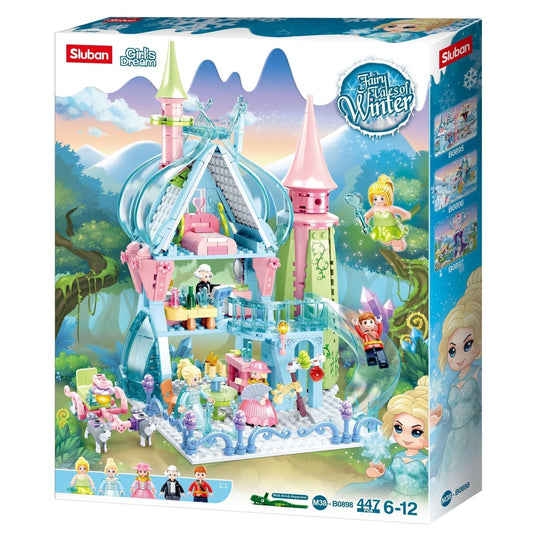Sluban Fairy Tales Of Winter Fairy Tale Castle 447 Pcs - Toybox Tales