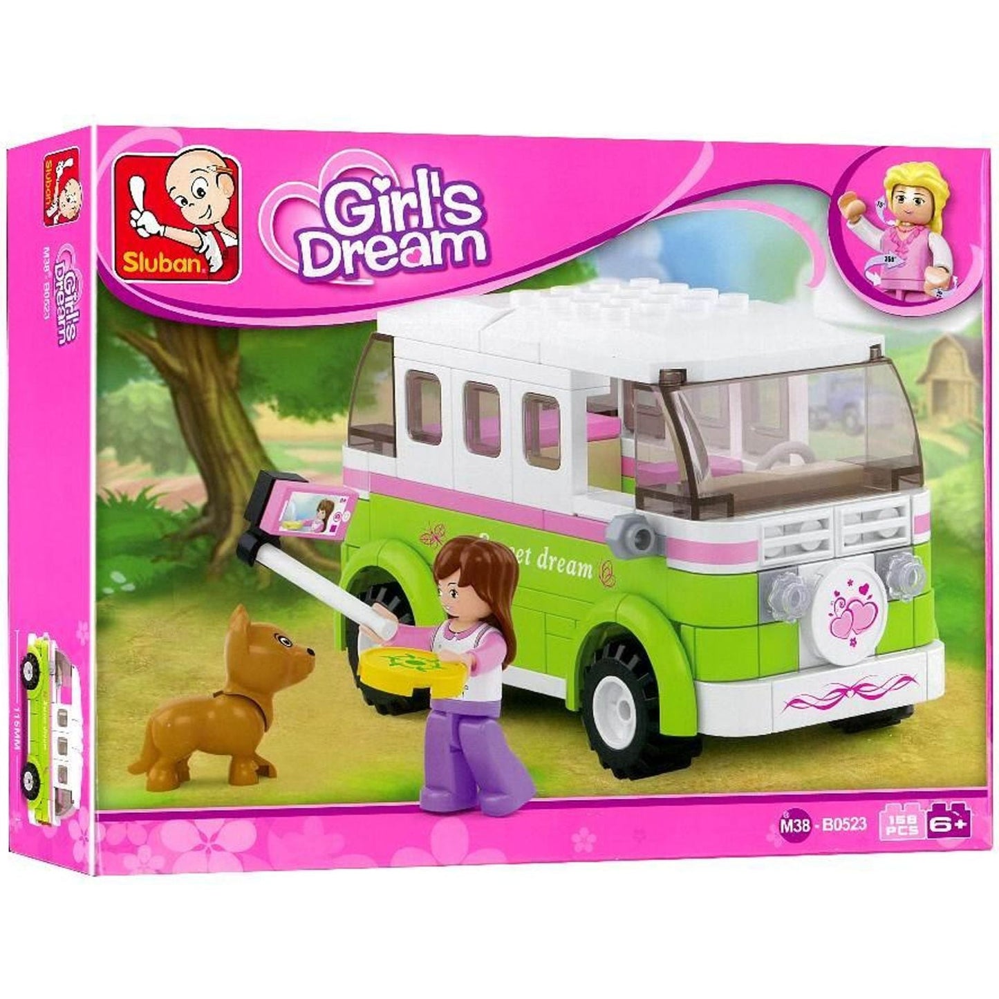 Sluban Girl's Dream Touring Wagon - Toybox Tales