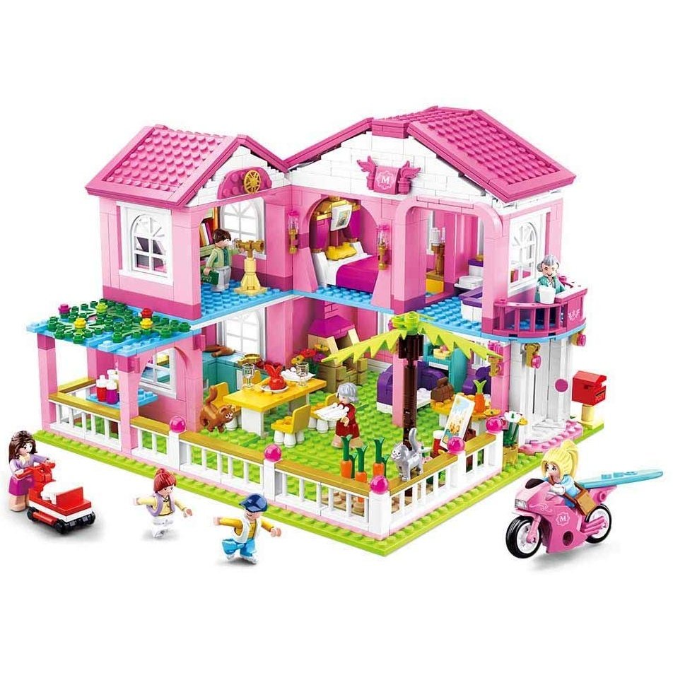 Sluban Girls Dream Villa 896 Pcs - Toybox Tales