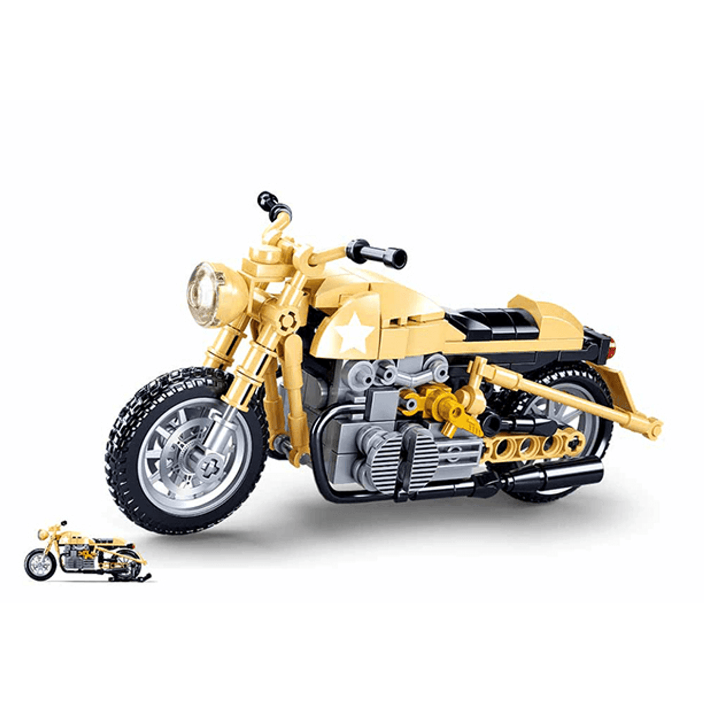 Sluban R75 Army Motorcycle 223pcs - Toybox Tales
